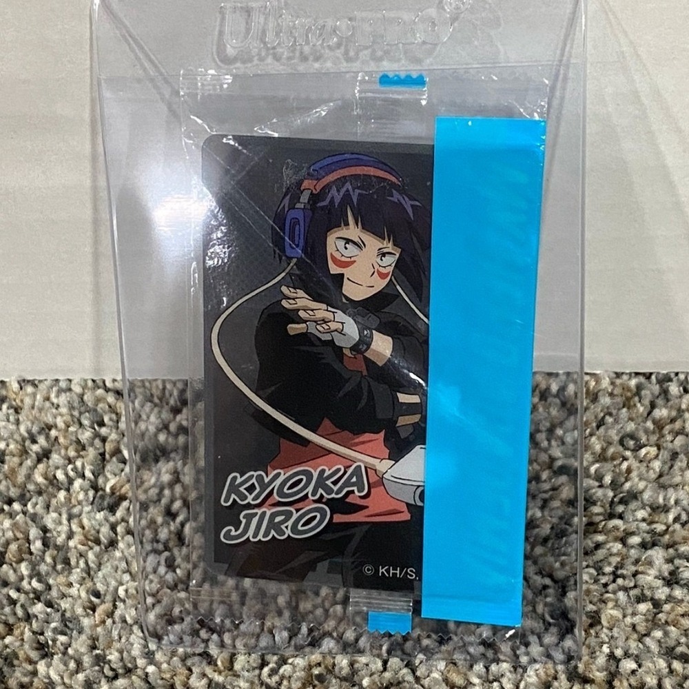 My Hero Academia Kyoka Jiro Trading Card Unisex Anime Black OS New